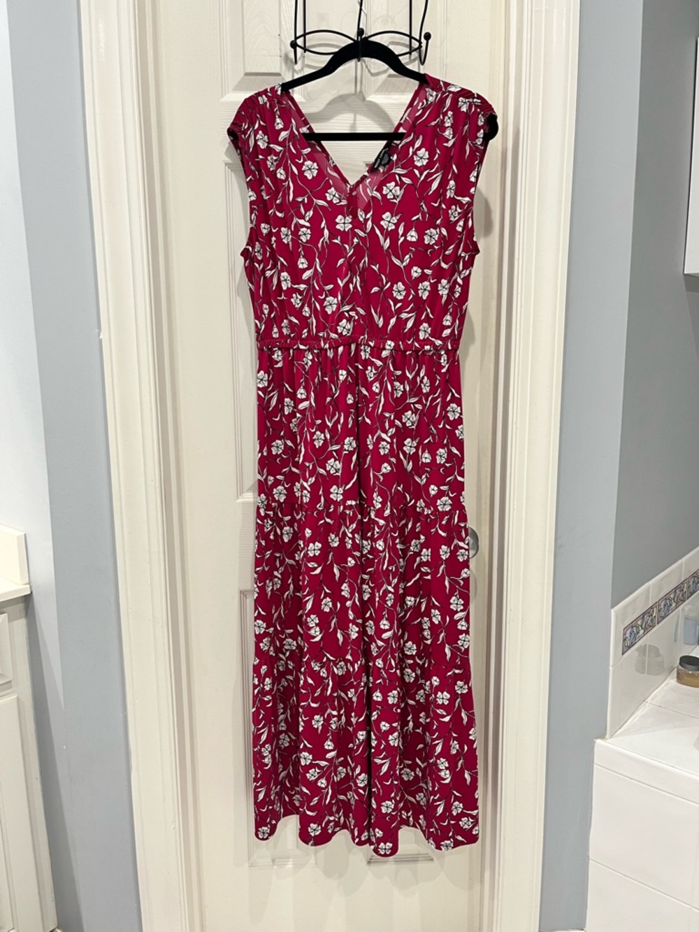 Maggy London Berry Floral Dress // 12